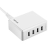 Incarcator Retea Astrum CH410, 4xUSB, 6.8A, 5V, Alb, Universal, Fast Charge