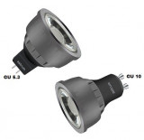 Astrum LED (Spot) Gri S050 5W(40W) Soclu GU5.3 Lumina Rece, Becuri LED, Rece (4100 - 4999 K)