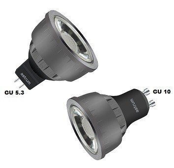 Astrum LED (Spot) Gri S050 5W(40W) Soclu GU5.3 Lumina Rece