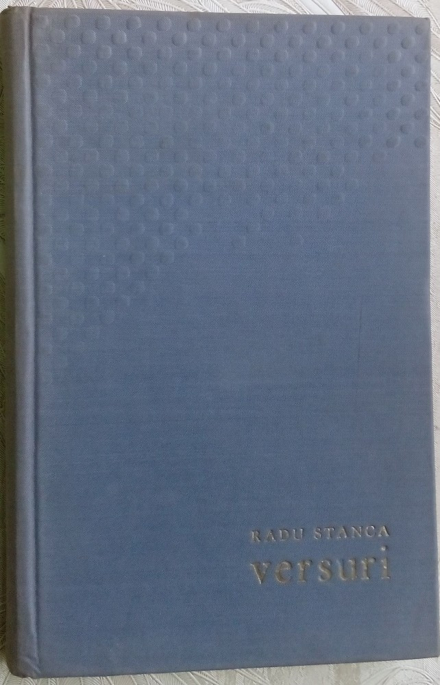 RADU STANCA - VERSURI (EPL, 1966 / pref. ION NEGOITESCU) [volum cartonat] |  Okazii.ro