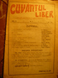 Revista Cuvantul Liber 1 Mai 1921 -publica F.Aderca ,Perpessicius ,I.Peltz