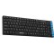 Astrum Tastatura Slim Multimedia KM200 English Negru