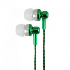 Astrum Stereo Headset EB250, jack 3,5mm, extra bass, Verde