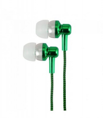 Astrum Stereo Headset EB250, jack 3,5mm, extra bass, Verde foto