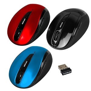 Astrum Mouse Optic MW250 Aero Mini Wireless Negru foto