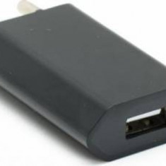 Incarcator priza USB Apple A1300, 1000mAh Negru Copy