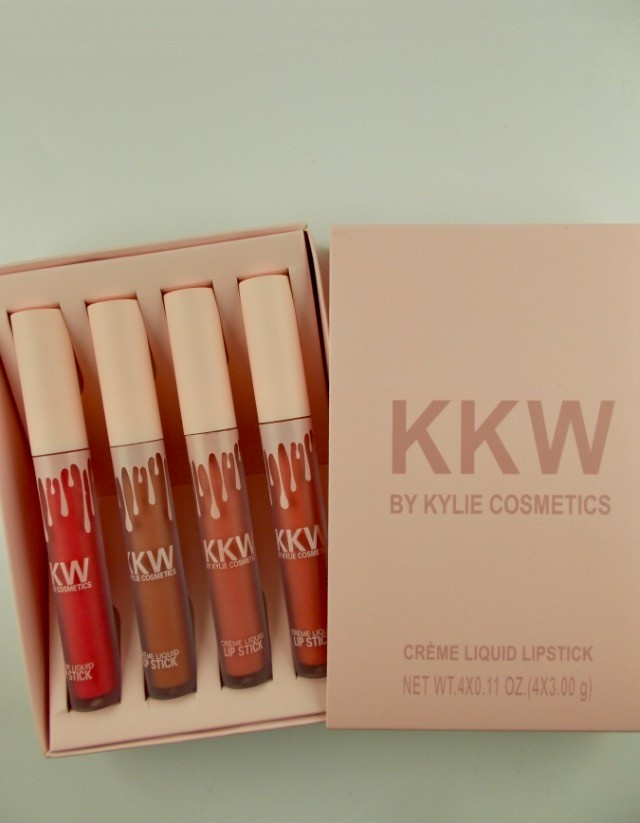 Set 4 Rujuri Lichide Mate KKW - Cosmetics by Kylie Jenner | arhiva Okazii.ro