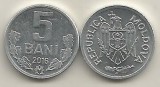 MOLDOVA 5 BANI 2016 [01] a UNC, Europa, Aluminiu