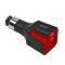 Astrum Incarcator CC200 Auto 2xUSB 2A cu Ionizator Negru/Rosu