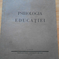 DIMITRIE TODORANU--PSIHOLOGIA EDUCATIEI - 1942