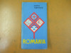 Romania harta turistica drumuri turistice linii aeriene distante rutiere