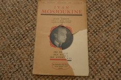 Ivan Mosjoukine par Jean Arroy Ed. Les Publications Jean-Pascal 1927 Paris foto