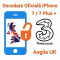 Decodare oficiala iPhone 7 7Plus+ 3Hutchison Anglia UK deblocare retea neverlock