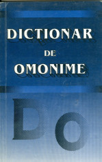 Dictionar de omonime foto