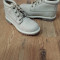 LICHIDARE STOC! Bocanci dama TIMBERLAND originali noi piele waterproof alb 38