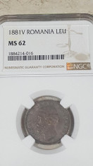 NGC 1 leu 1881 MS 62 foto