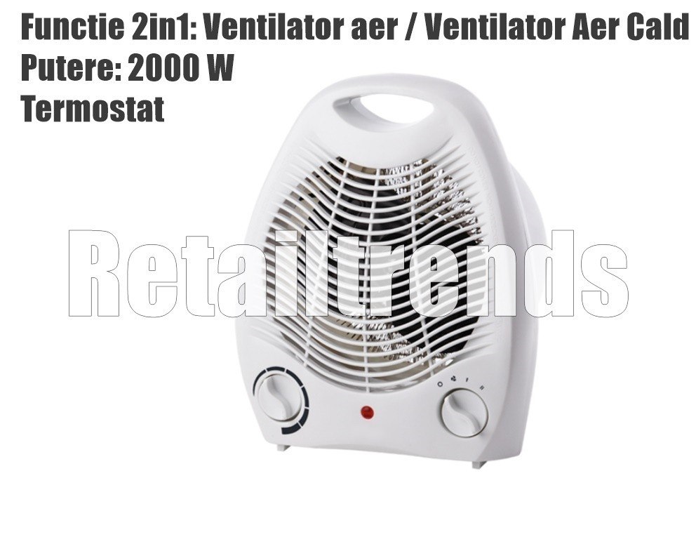 fragrance whistle Abandonment Radiator Aeroterma Ventilator Electric Caldura Incalzire 2000w 2in1 |  arhiva Okazii.ro