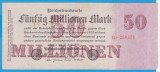 (1) BANCNOTA GERMANIA - 50 MILLIONEN MARK 1923 (25 IULIE 1923) - UNIFATA