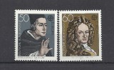 Germania 1980 &ndash; PERSONALITATI EUROPA CEPT, serie nestampilata, R2, Nestampilat