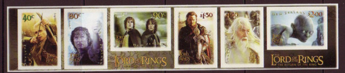 NOUA ZEELANDA 2003 LORD OF THE RINGS STAPANUL INELELOR