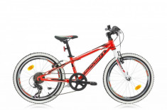 Bicicleta Sprint Apolon 20 rosu alb 2016 foto