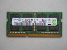 Memorie Ram Samsung 4 GB 1600Mhz DDR3 Laptop. foto