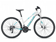 Bicicleta Focus Crater Lake Evo 24G TR white 2017 450mm foto