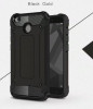 Husa silicon + carcasa + folie protectie ecran telefon Xiaomi Redmi 4X, Universala, Galben, Negru, Rosu