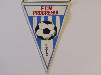 Fanion fotbal FCM Progresul Braila foto