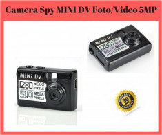 Camera MINI DV Foto / Video Pentru Spionaj / Inregistrare Video Audio Spion SPY foto