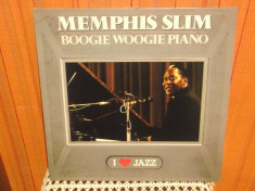-Y- MEMPHIS SLIM - BOOGIE WOOGIE PIANO - DISC VINIL LP foto