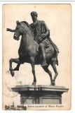 CPI B 10292 CARTE POSTALA - ROMA. STATUIE ECVESTRA, MARCO AURELIO, 1908