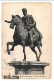 CPI B 10292 CARTE POSTALA - ROMA. STATUIE ECVESTRA, MARCO AURELIO, 1908, Circulata, Fotografie