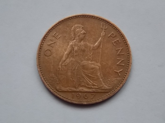 ONE PENNY 1967 GBR