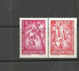ARGENTINA - POSTA AERIANA FLORI, serie nestampilata, DF23
