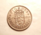 ANGLIA 1 SHILLING 1953 UNC / TREI LEI, Europa