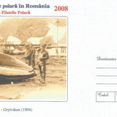 (Z1)plic-( 043/2008)-40 de ani de filatelie polara in Romania