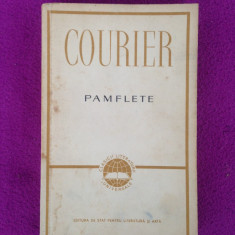 Pamflete/Paul-Louis Courier/traducere in limba romana/1960