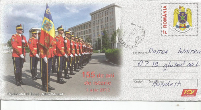 (Z1)plic-( 011/2015)-Regimentul 30 Garda Mihai Viteazul