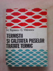 Termistii si calitatea pieselor tratate termic - N. POPESCU , C. VITANESCU foto