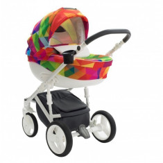 Carucior copii 2 in 1 Bexa Cube Rainbow foto