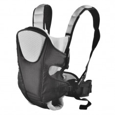 Marsupiu 3 in 1 pentru copii Baby Carrier, 12 kg, Negru/Gri foto