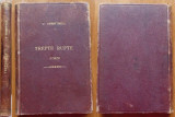 Vasile Demetrius , Trepte rupte ; Poezii , 1906 , ed. 1 cu autograf , leg. piele