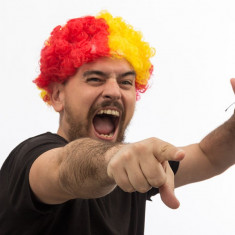 Peruca Afro Steagul Spaniei foto