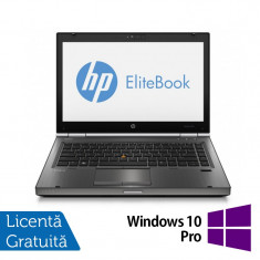 Laptop Refurbished HP EliteBook 8470p, Intel Core i5-3210M 2.50 GHz, 8GB DDR 3, 240GB SSD, DVD-ROM, 14 inch LED backlight + Windows 10 Pro foto