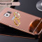 Husa Bumper din aluminiu Samsung Galaxy S6 Edge - Rose Gold