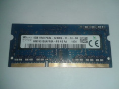 Vand Memorie Laptop Ram SK Hynix HMT451S6AFR8A-PB 4Gb DDR3 1600Mhz Pret 75 Lei foto