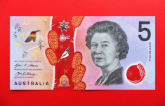 AUSTRALIA - 5 Dollars 2016 - UNC foto