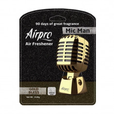 Odorizant tip microfon Mic Man Airpro, aroma Gold Bless foto