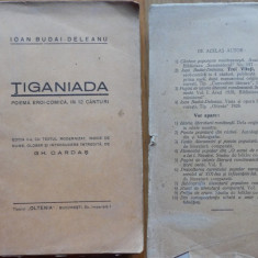 Ion Budai Deleanu , Tiganiada , editia a 2 - a ingrijita de Cardas , 1928